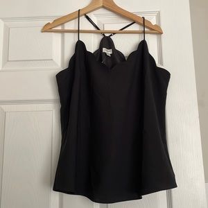 NWT- J Crew scallop neck tank